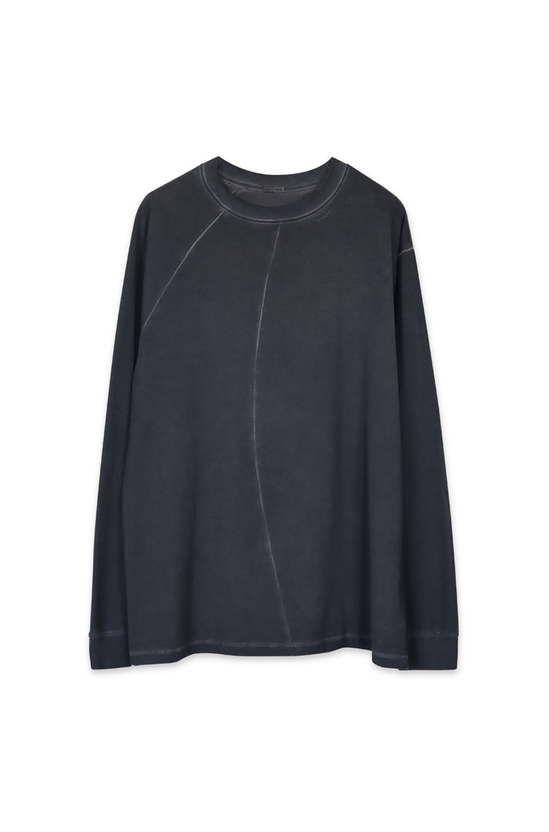 AR ASYMMETRY LONG SLEEVE TEE Washed Black