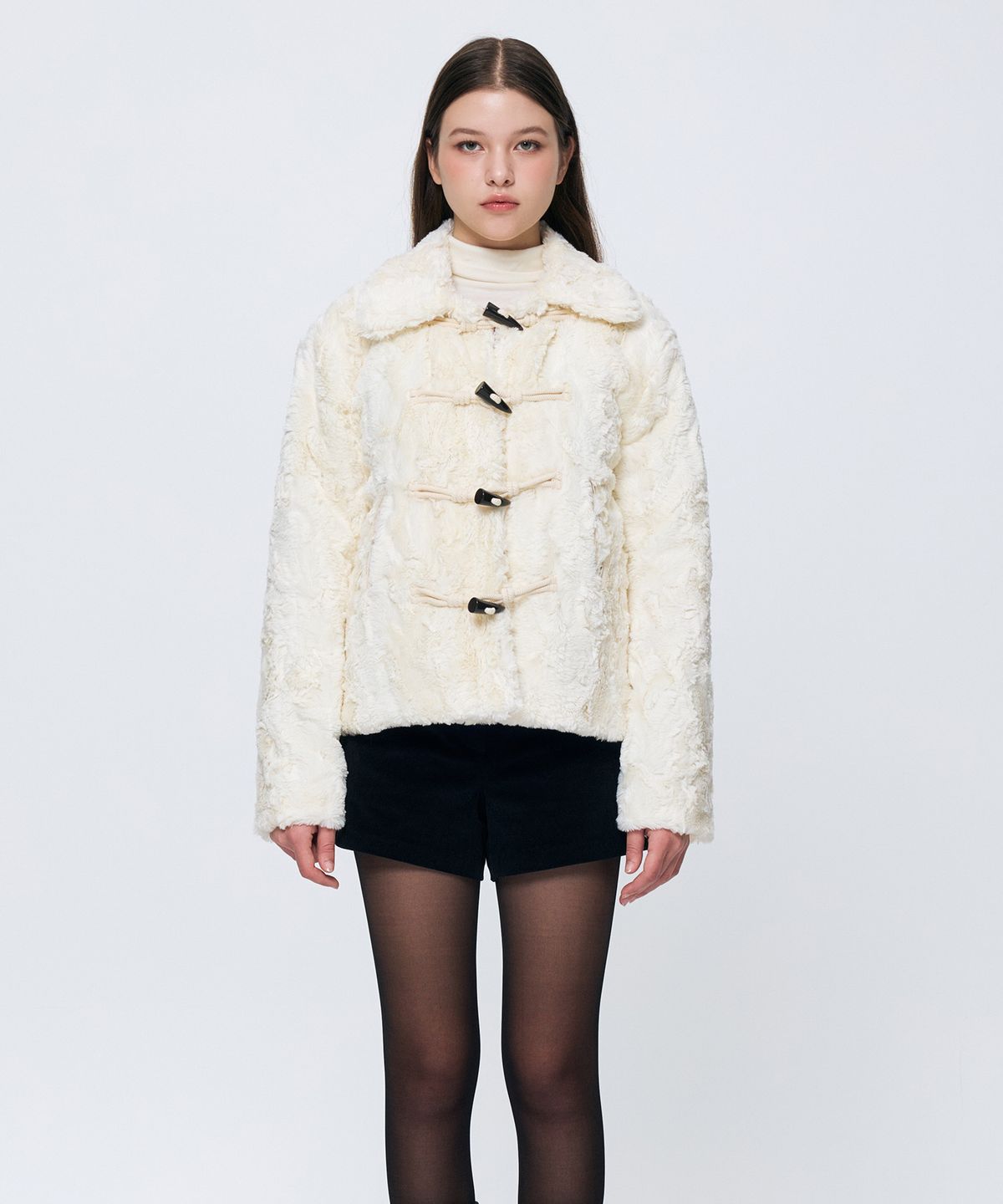 아리킴(ARIKIM) COZY FUR JACKET / WHITE