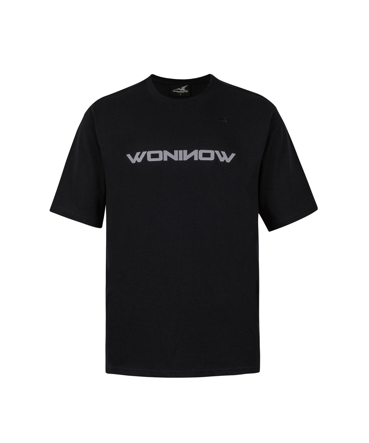원나우(WONINOW) WONINOW Logo Signature T-Shirt_BLACK