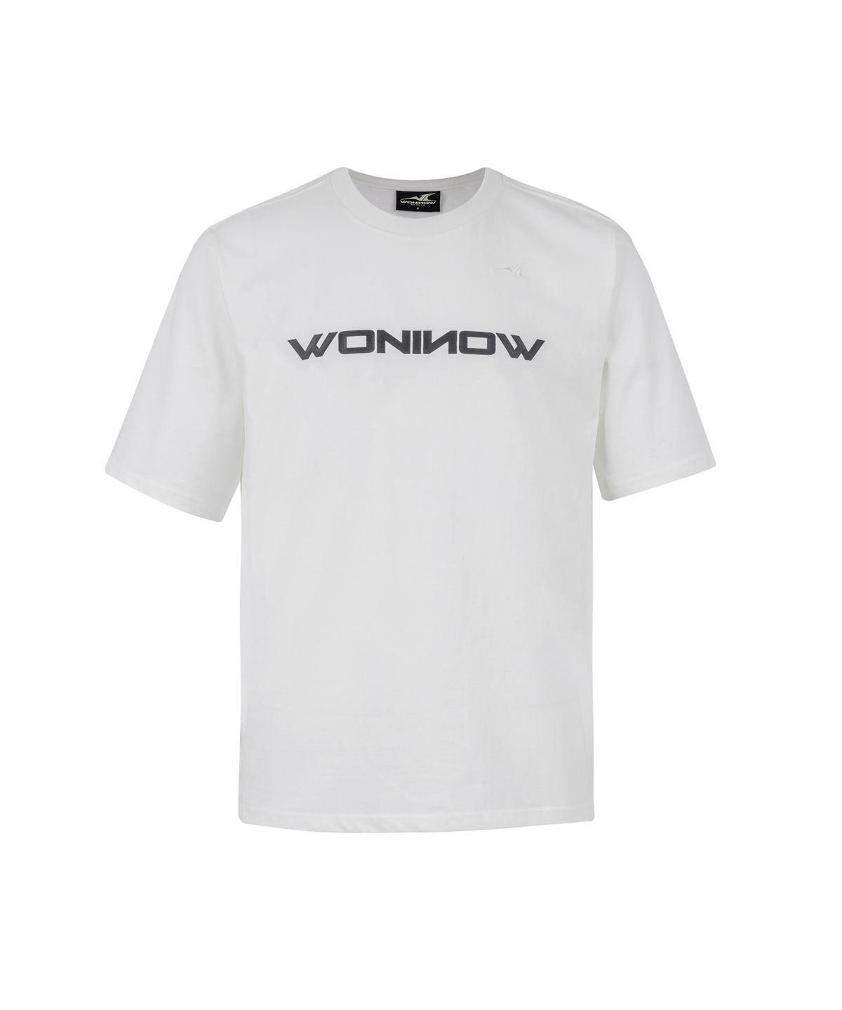원나우(WONINOW) WONINOW Logo Signature T-Shirt_WHITE