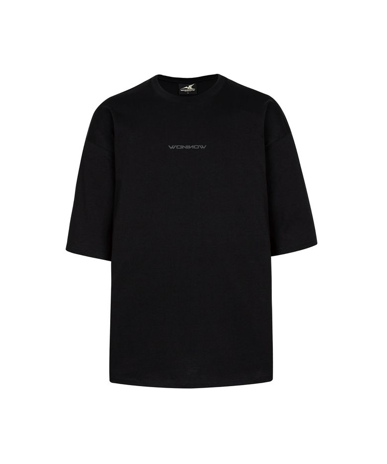 WONINOW Over fit T-Shirt_BLACK