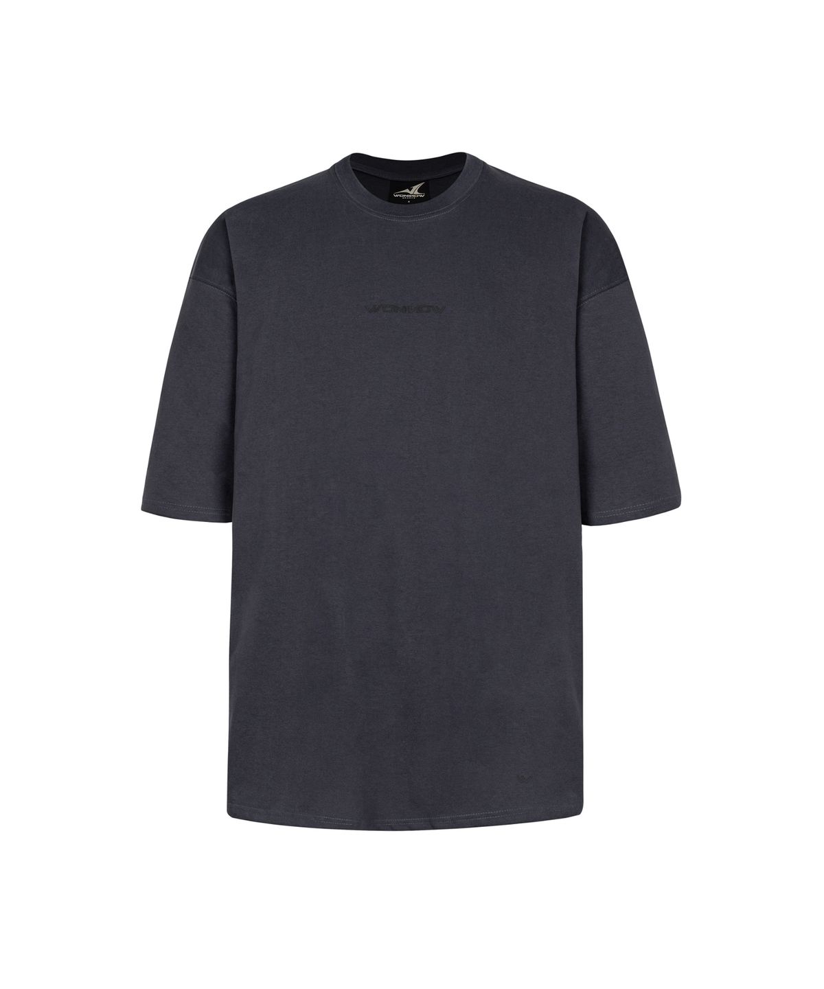 원나우(WONINOW) WONINOW Over fit T-Shirt_CHARCOAL
