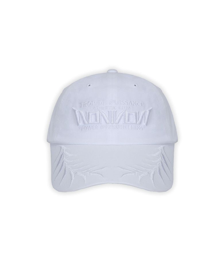 WONINOW Laurel ballcap_WHITE
