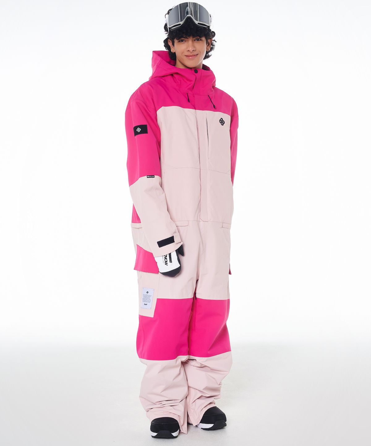돌아우터웨어(DOLL OUTERWEAR) 2425 리브레 보드복 점프슈트 로즈핑크 남녀공용
