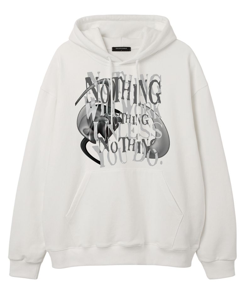 [FW신상할인] NOTHING WILL WORKS 오버핏 후드 (SLS020) 화이트