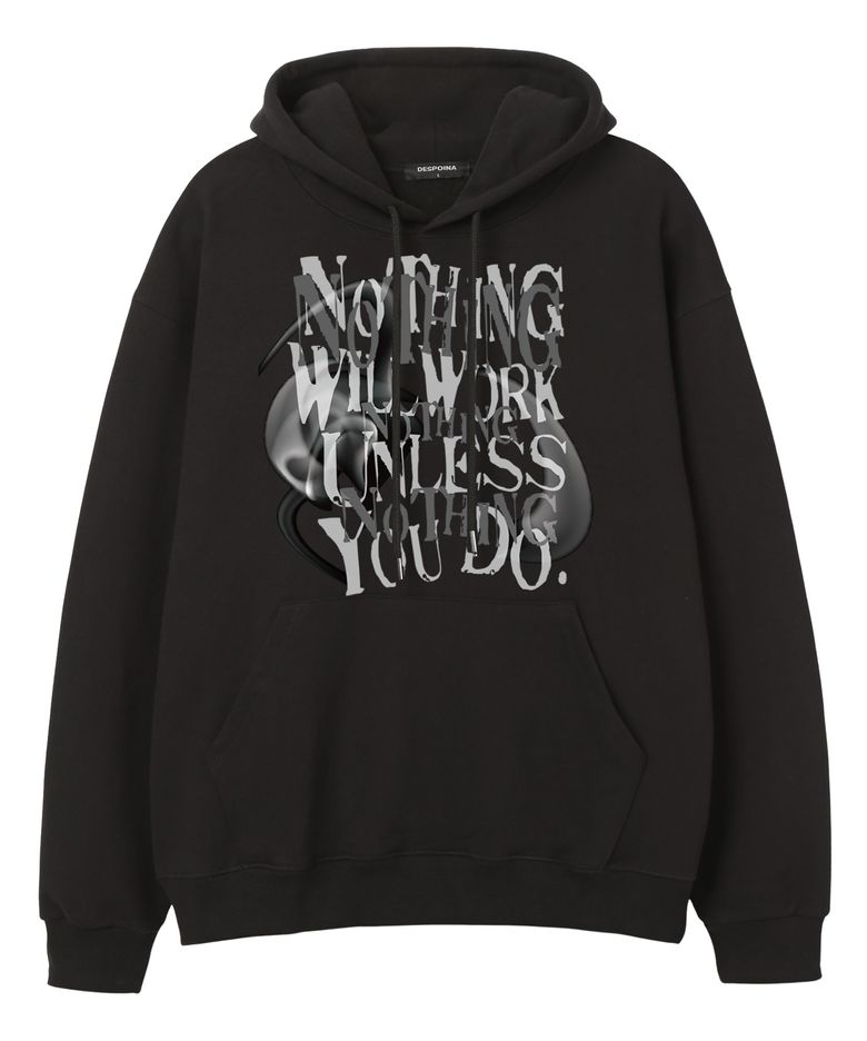 [FW신상할인] NOTHING WILL WORKS 오버핏 후드 (SLS020) 블랙