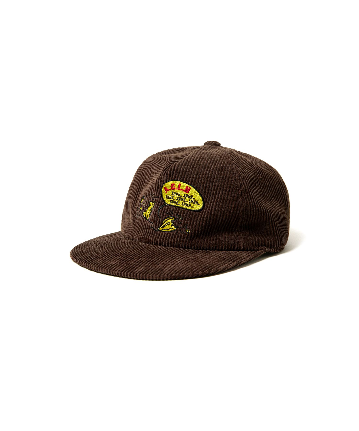 【ANGLAN】24FW★ [AG] Balloon Embroidery Corduroy Cap MUSINSA | ANGLAN Balloon Embroidery Corduroy Cap - Brown