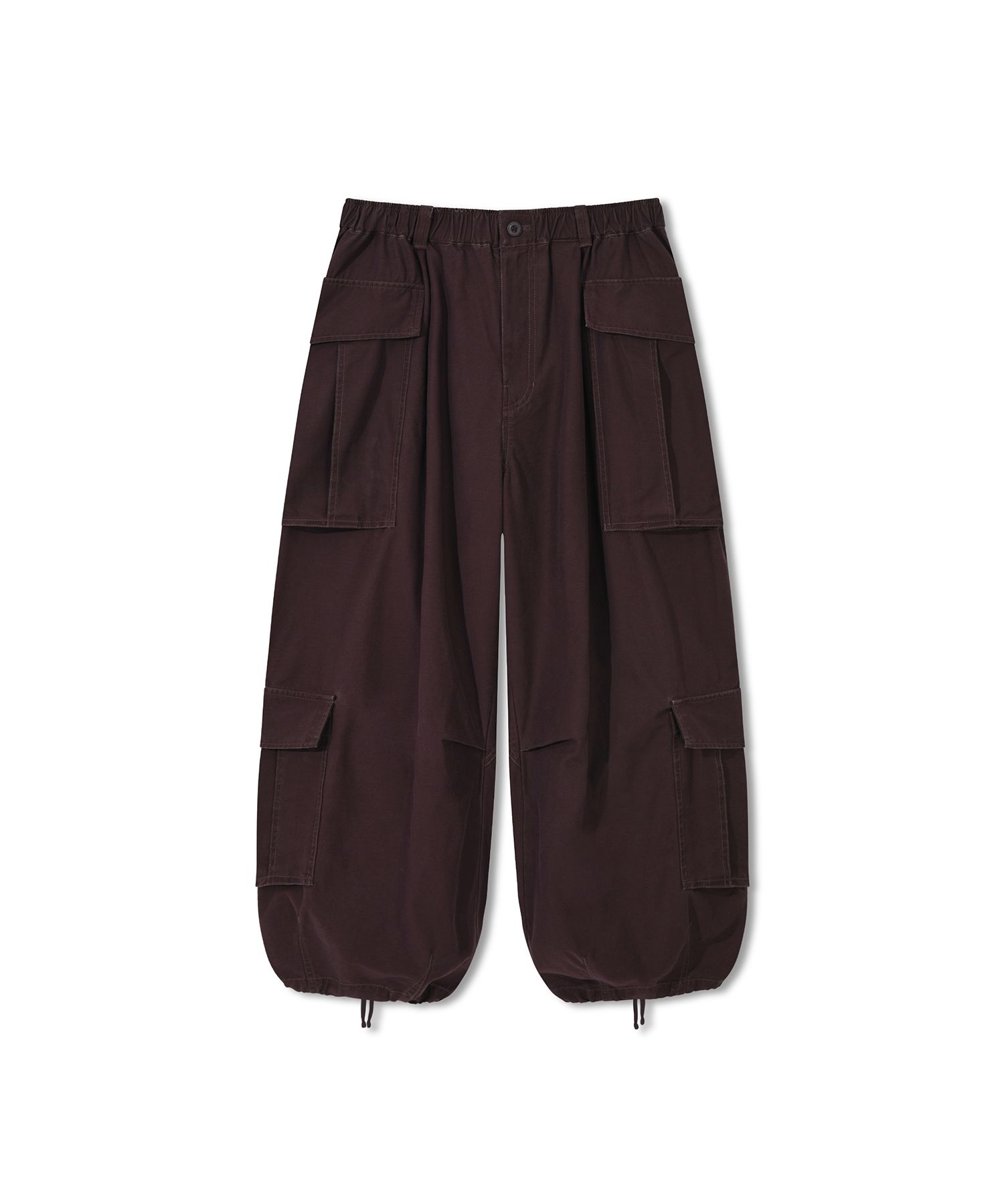 【anglan】Jungle Cargo Balloon Pants AG] Double Jungle Cargo Balloon Pants - Khaki - ANGLAN