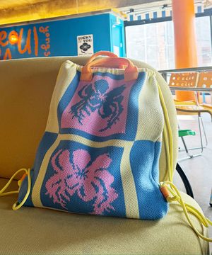 POPPY KNIT 멀티 백팩/블루