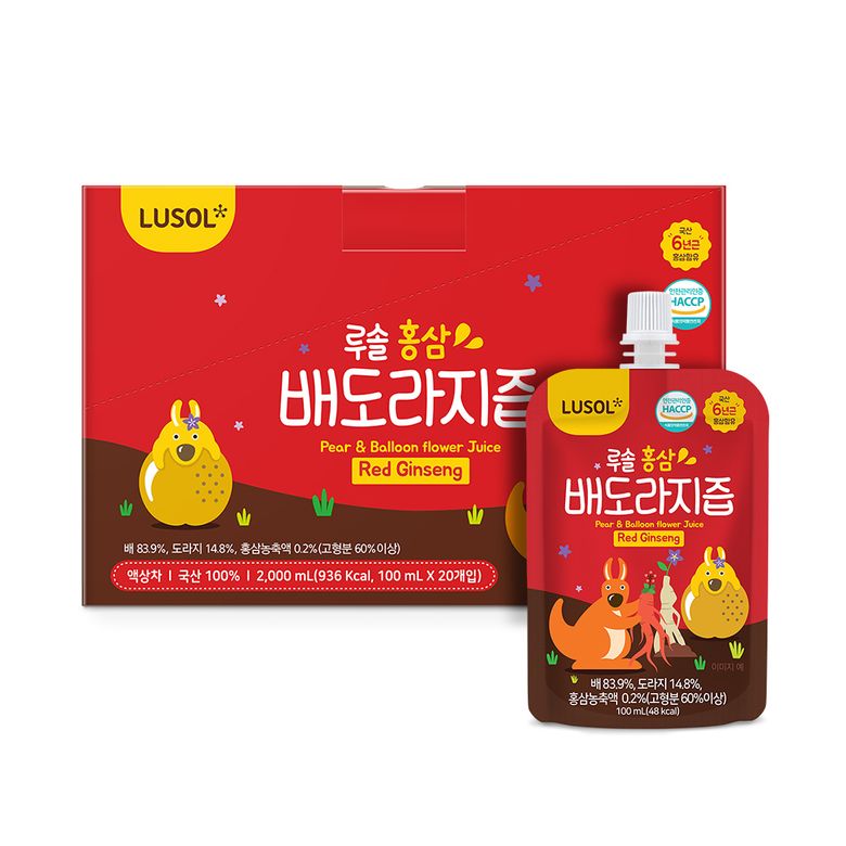 홍삼 배도라지즙 선물박스 (120포)