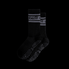STRIPED NON-SLIP SOCKS BLACK