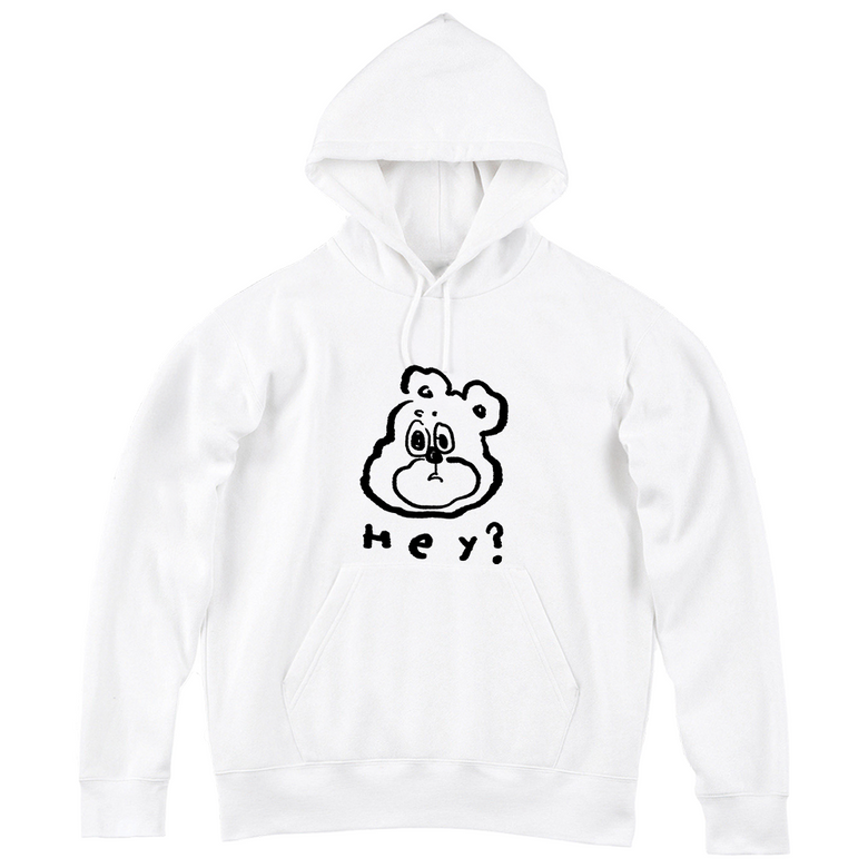 HEY 곰 후드티