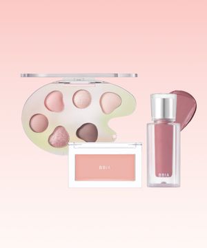 [초코비에디션 컬러 3종]라스트아이 팔레트+다우니치크+NEW 라스트벨벳틴트