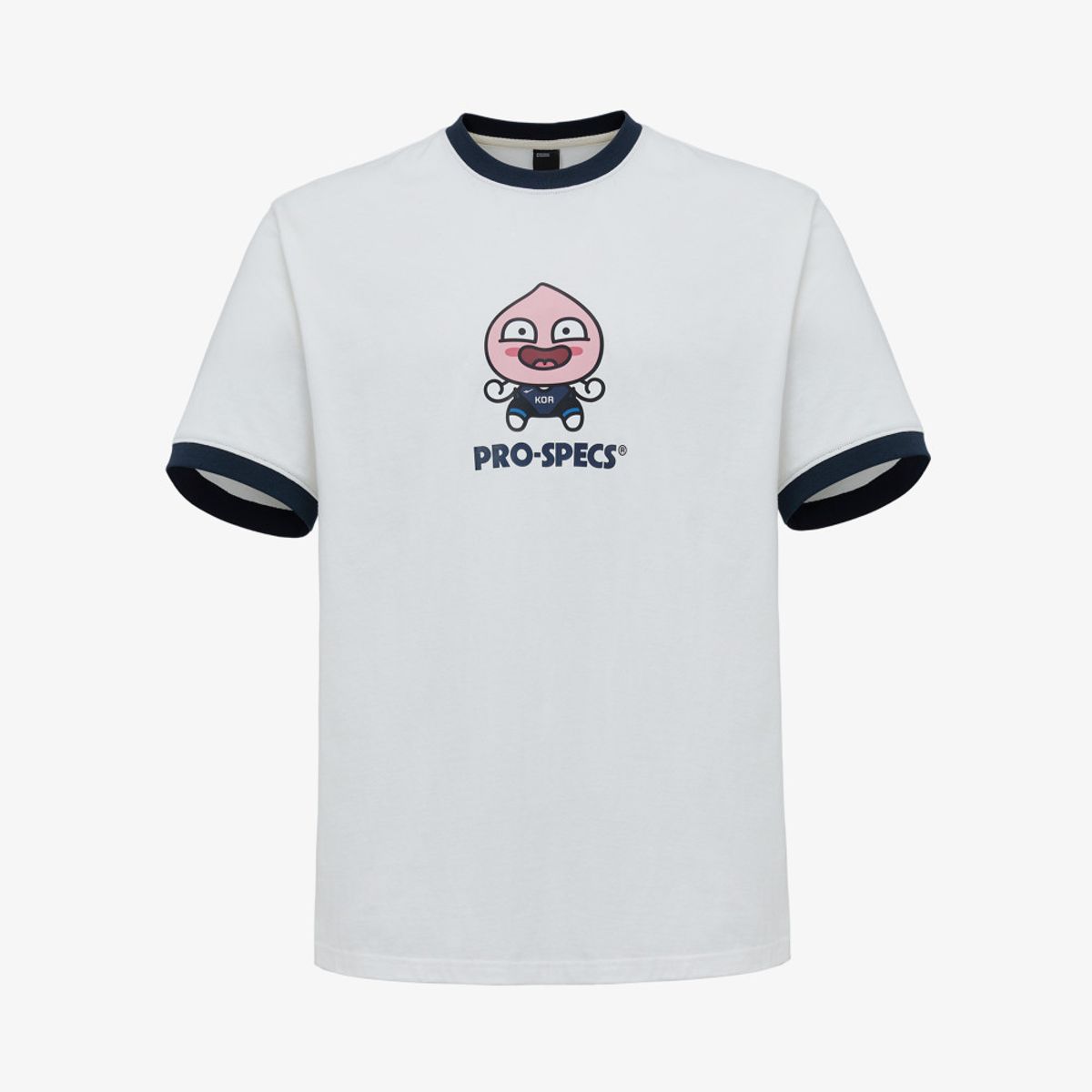 프로-스펙스(PRO-SPECS) [카카오프렌즈 X 프로-스펙스 팀코리아]레슬링 반팔티셔츠_어피치