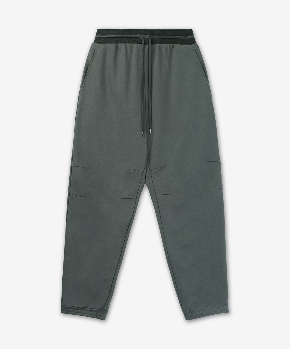 헬무트 랭(HELMUT LANG) 커브 스웨트 조거 팬츠 - 블랙 샌드 / O07HM20122n
