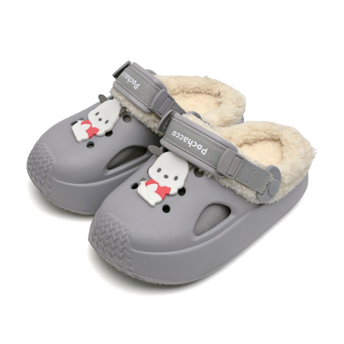 산리오 키즈(SANRIO) 포차코 비스킷 방한샌들