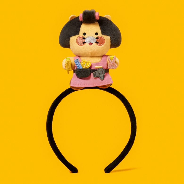 춘식버스 집게핀 헤어밴드 미용사_춘식이