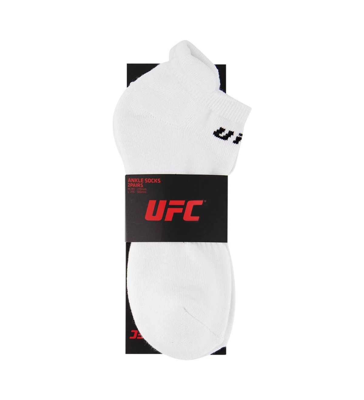 유에프씨 스포츠(UFC SPORT) UFC 트레이닝 앵클 삭스 (2PACK) 화이트 U2SCV3303WH