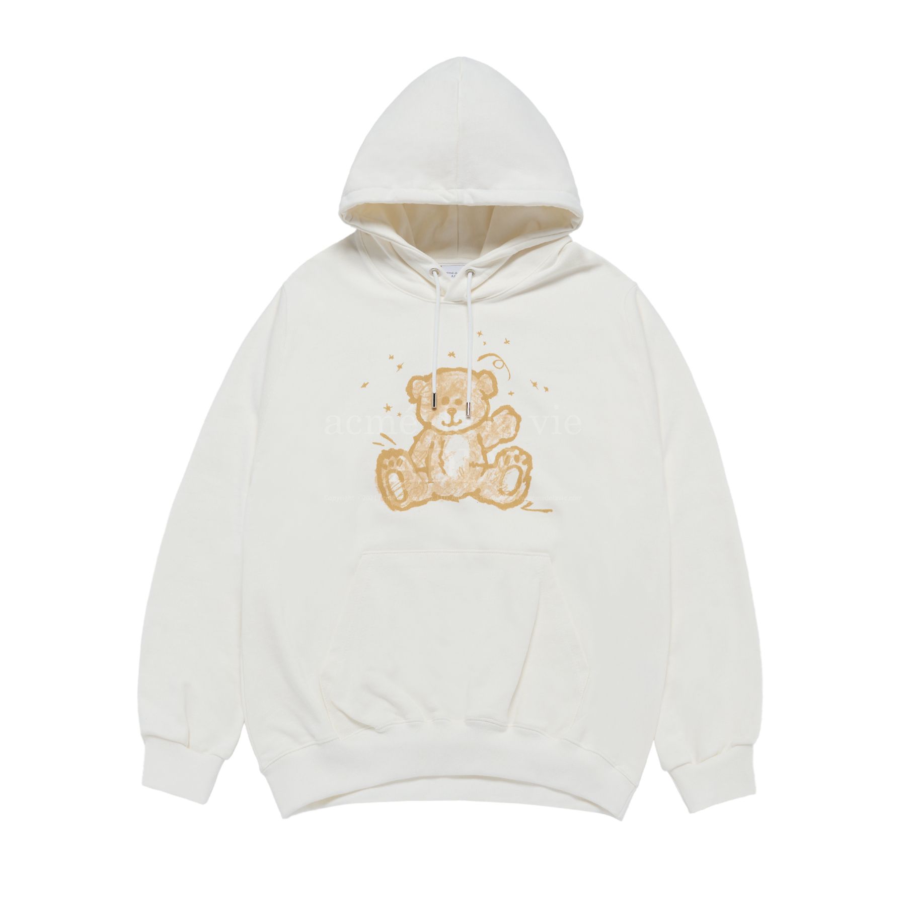 MUSINSA | acmé de la vie HAND SKETCH BEAR HOODIE