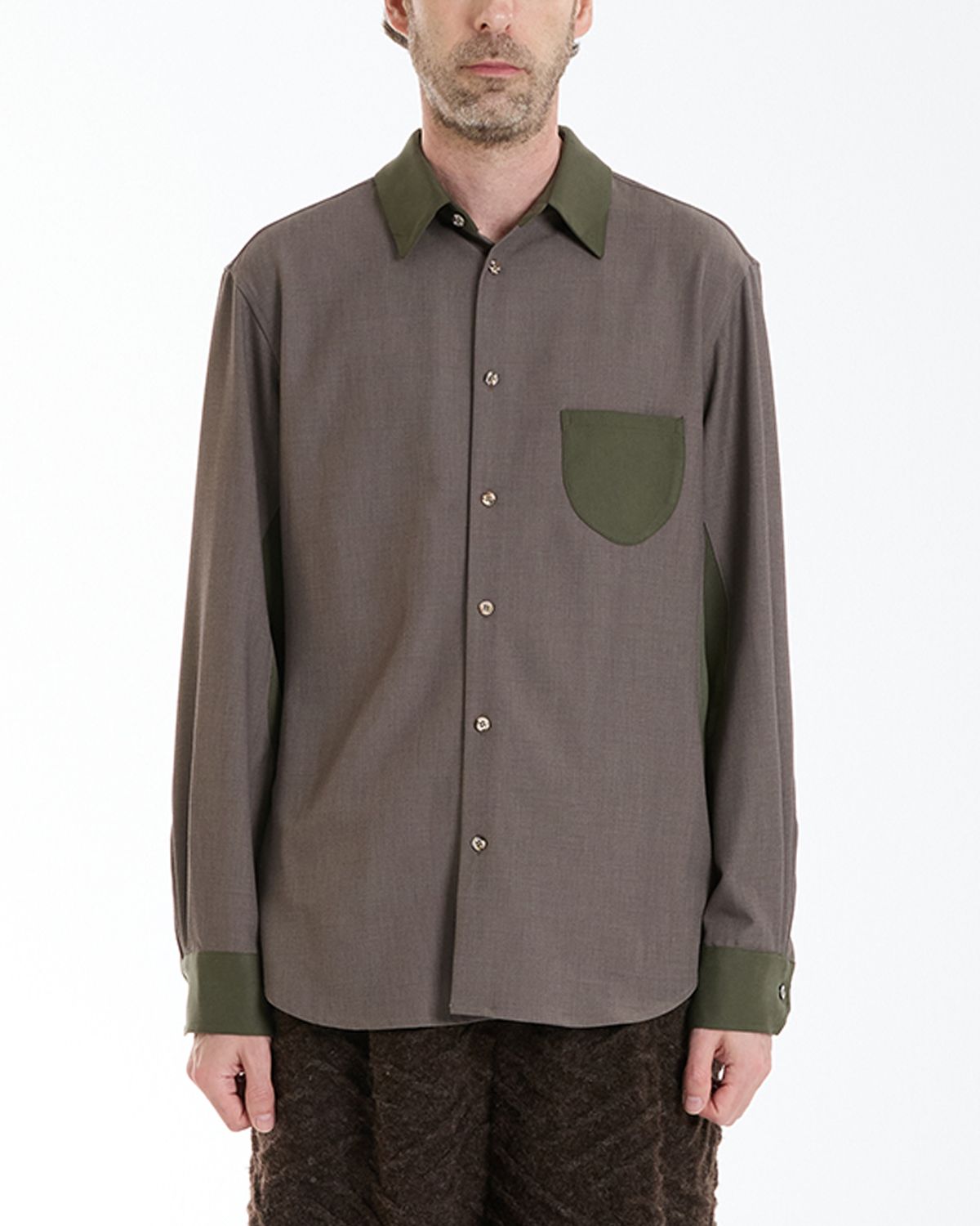 와이쏘씨리얼즈(WHYSOCEREALZ) Forest Dress Shirt