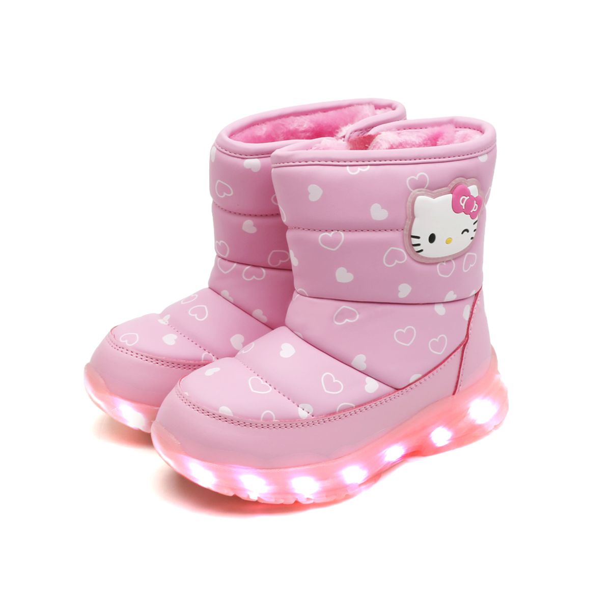 산리오 키즈(SANRIO) 헬로키티 프링 라이팅 부츠