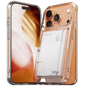 에어클로 카드슬롯·아이폰·갤럭시·전기종호환·2중보호 하이브리드 하드 젤리 범퍼 휴대폰 카드지갑 케이스