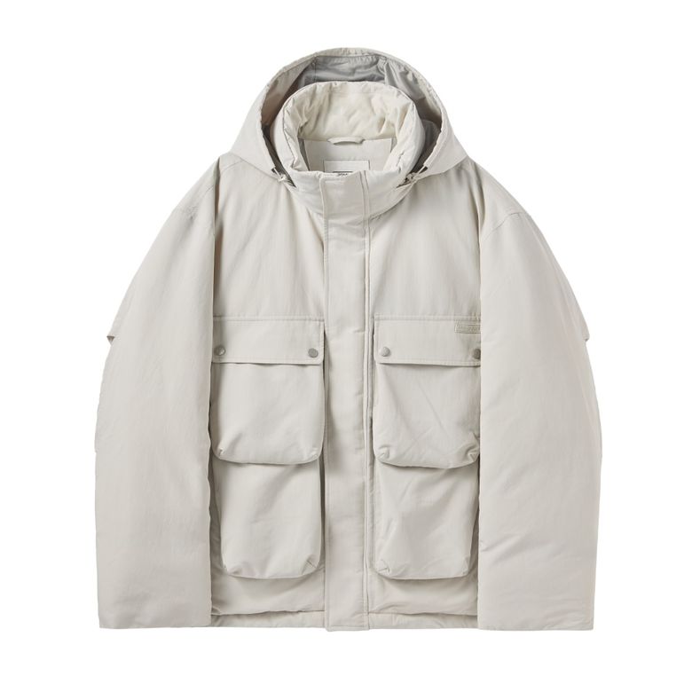 BRITISH CAMPER HOOD DOWN - L/GREY (P244MDW510)