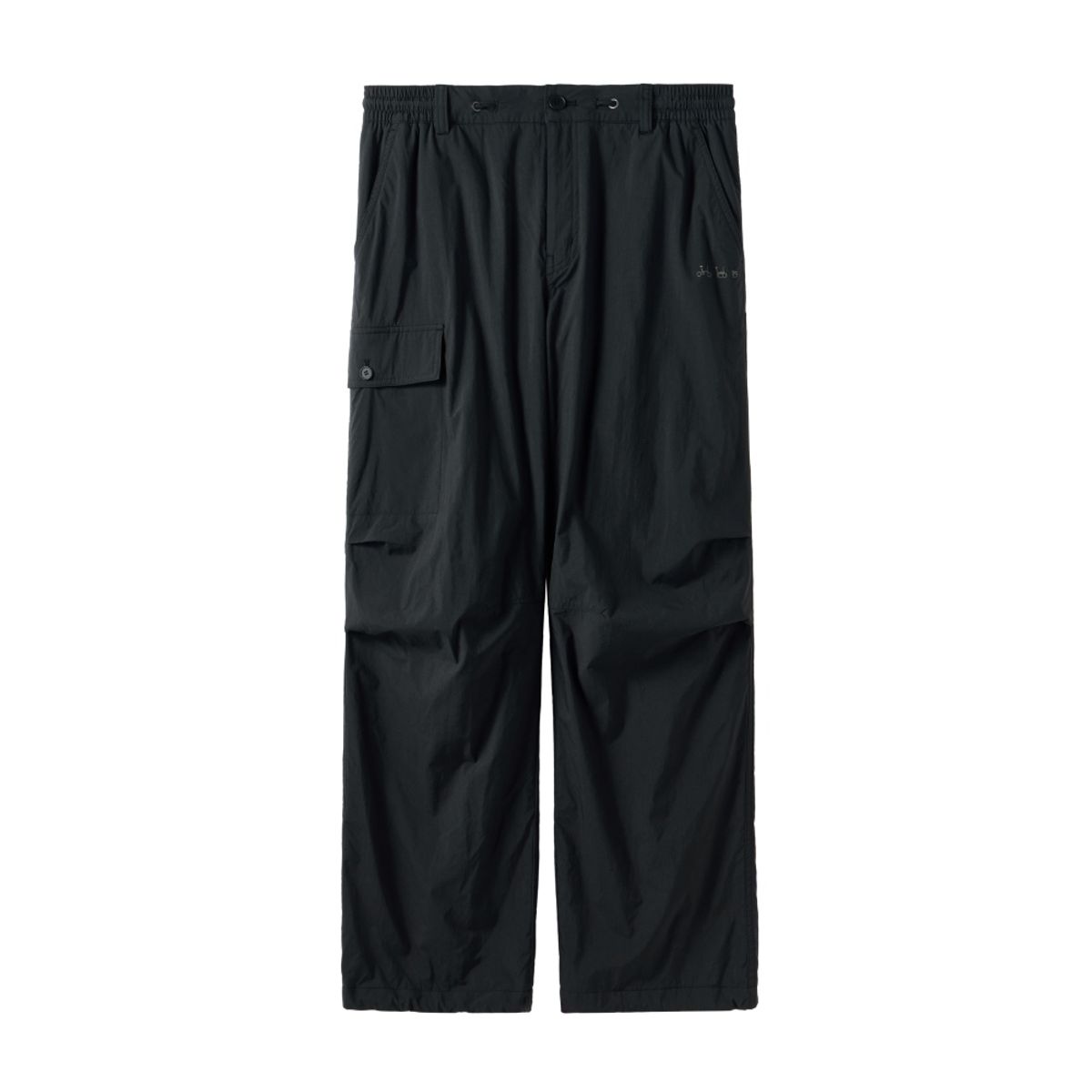 브롬톤 런던(BROMPTON LONDON) CARGO BANDING TROUSERS - BLACK (P244UPT110)