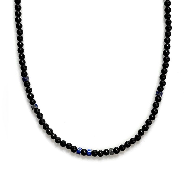 Onyx Bead Necklace (라피스)