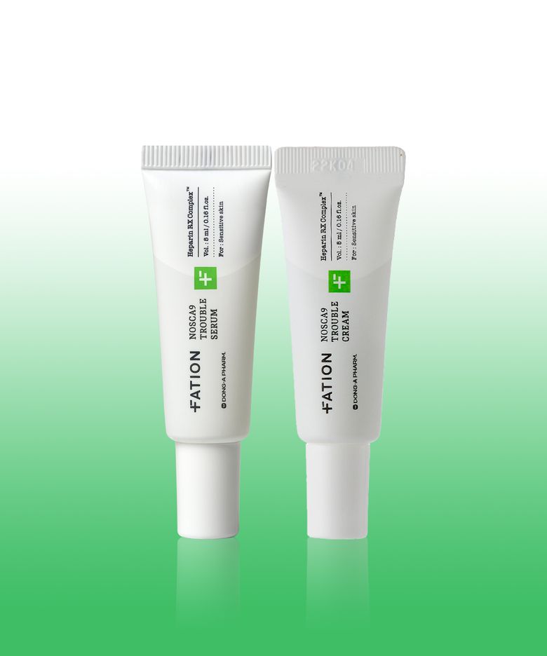 노스카나인 트러블 2종 키트(세럼 5ml+크림 5ml)