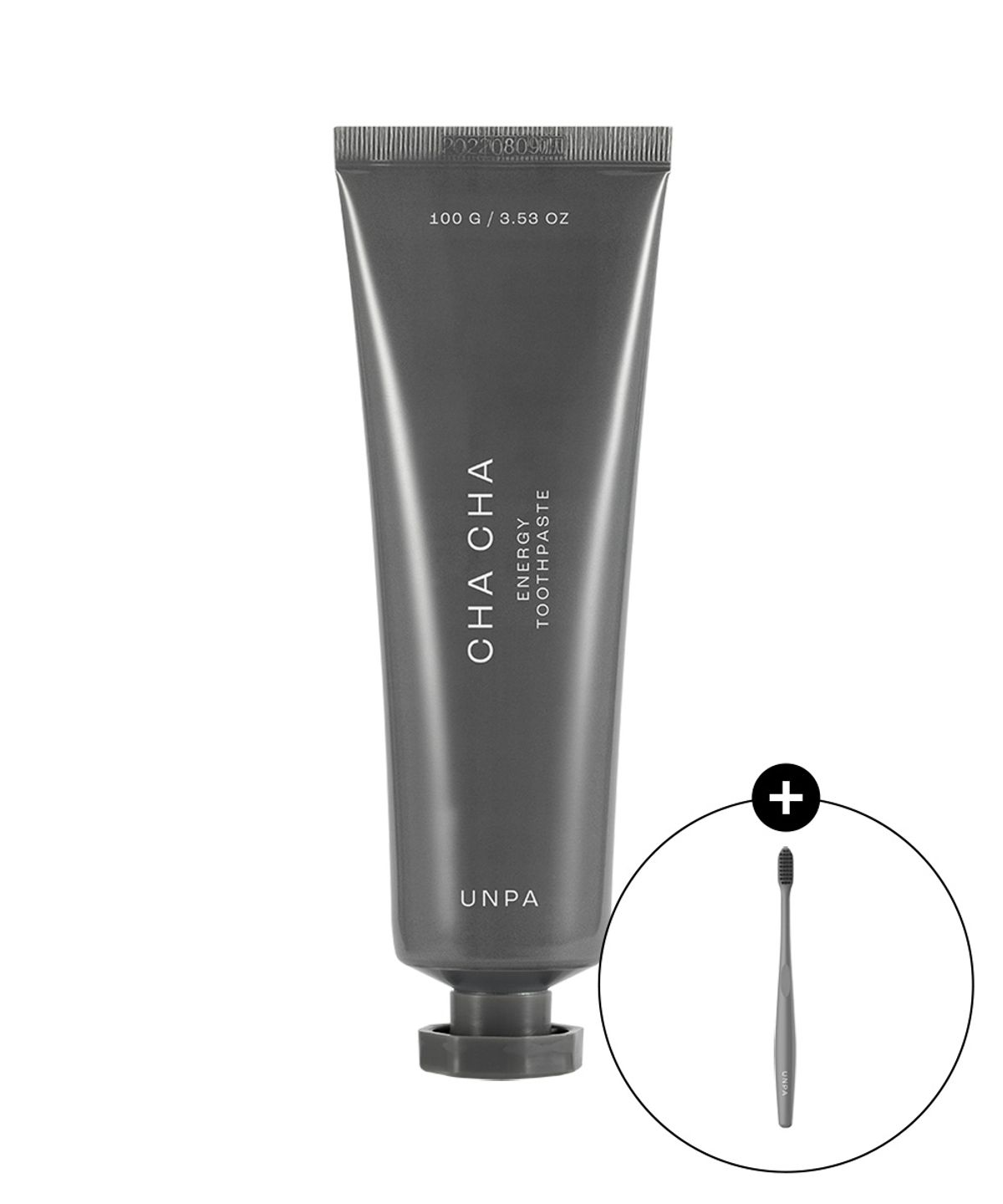 언파(UNPA) 차차 에너지 치약 100g1개+차차칫솔1개