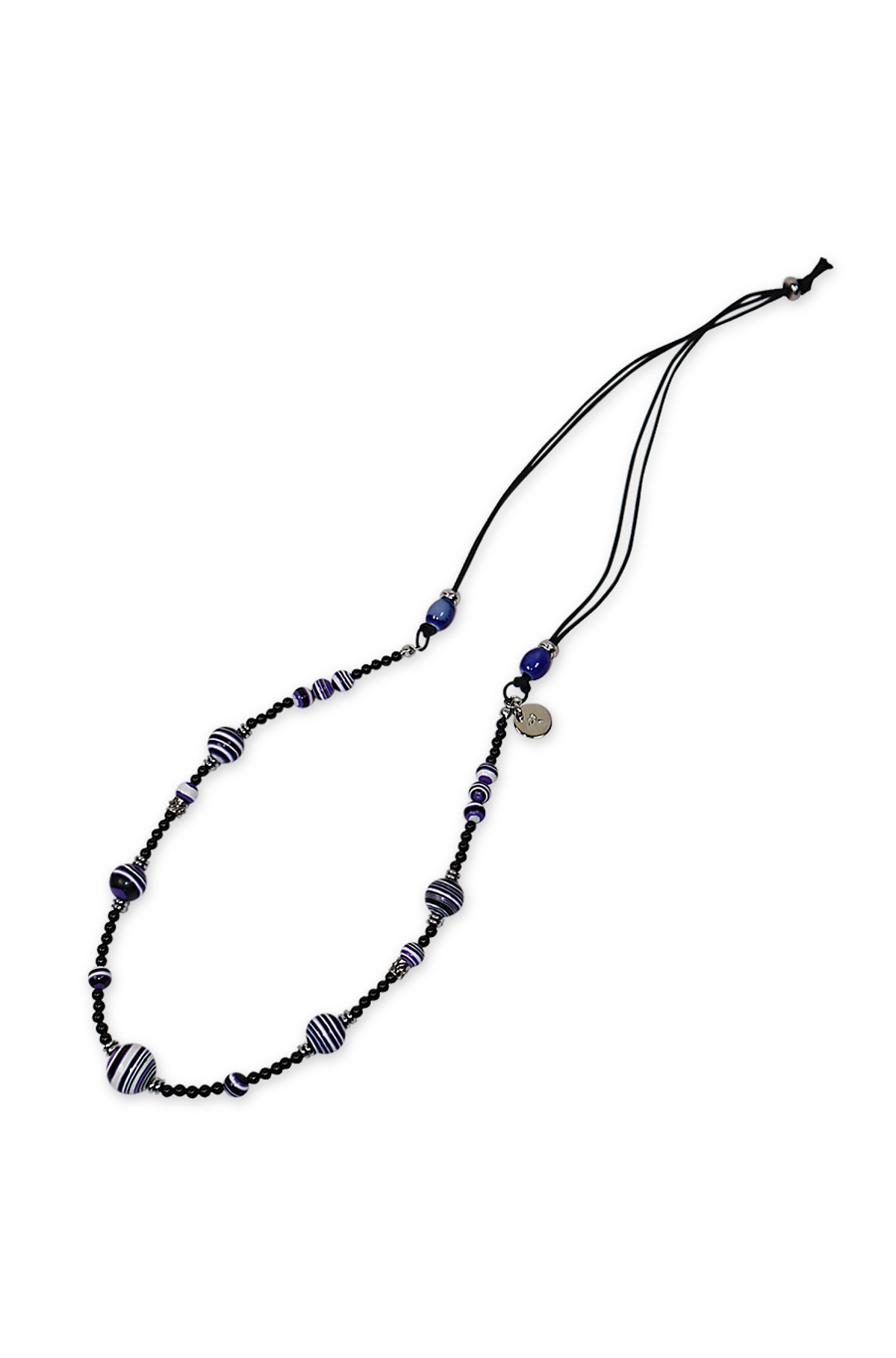 유체 프레타 포르테(YOUCHE PRET A PORTER) AR BEADS NECKLACE 003 Black