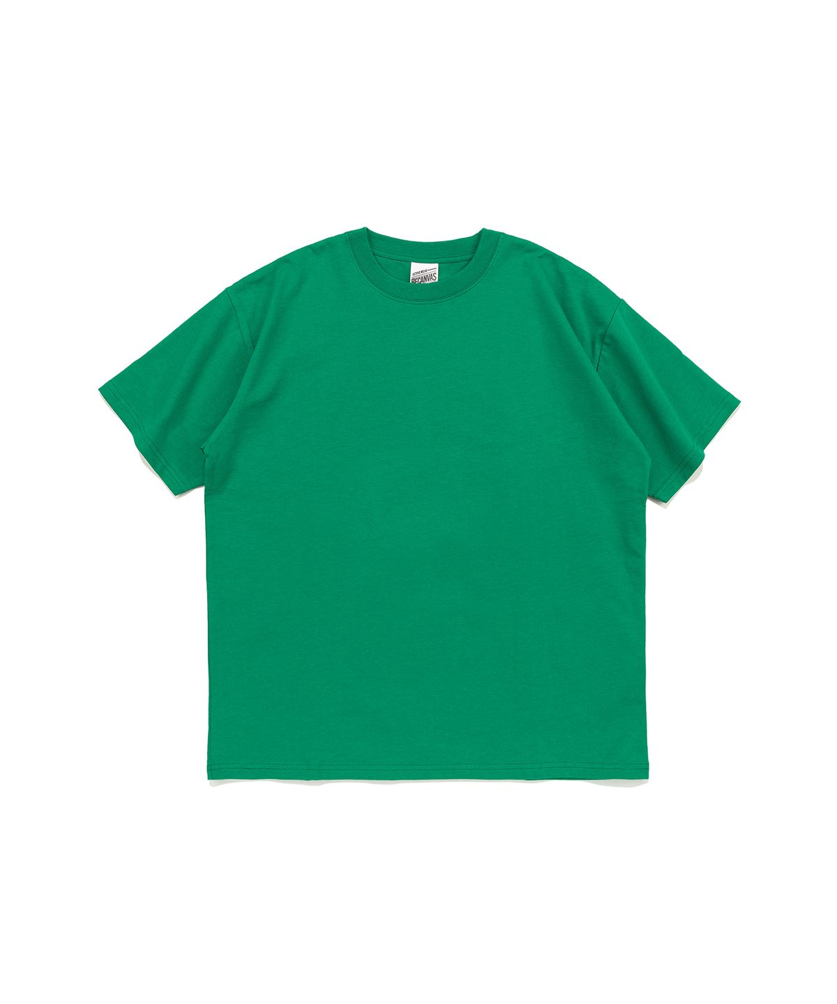 비캔버스(BECANVAS) BECANVAS 32S 2-PLY SHORTSLEEVE (KELLY GREEN)