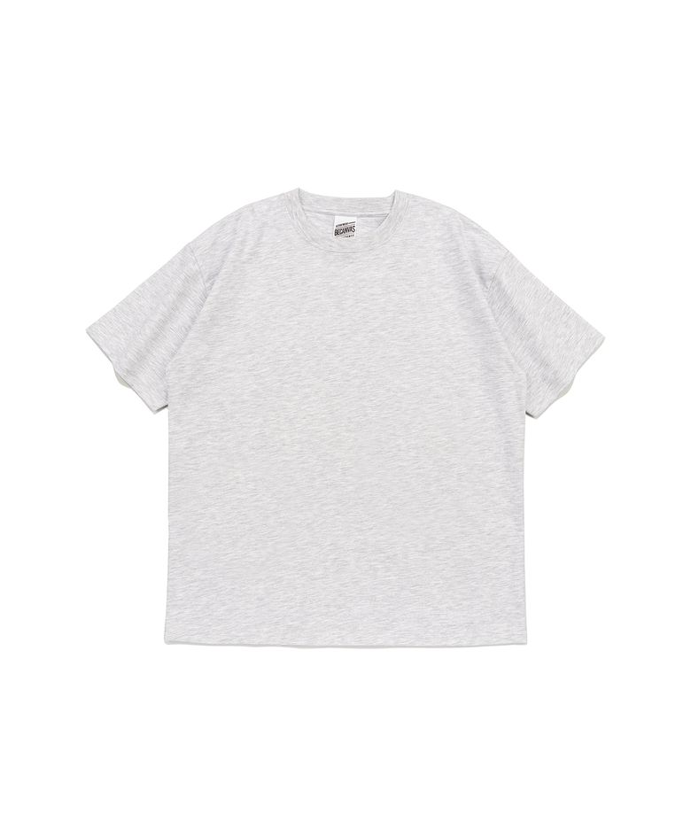 BECANVAS 32S 2-PLY SHORTSLEEVE (LIGHT MELANGE)