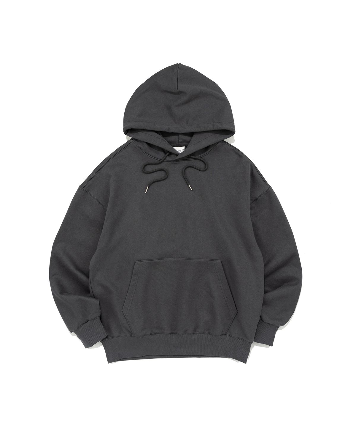 비캔버스(BECANVAS) BECANVAS OVERFIT HOOD (CHARCOAL)