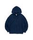 BECANVAS OVERFIT 2WAY HOOD ZIP-UP (NAVY)