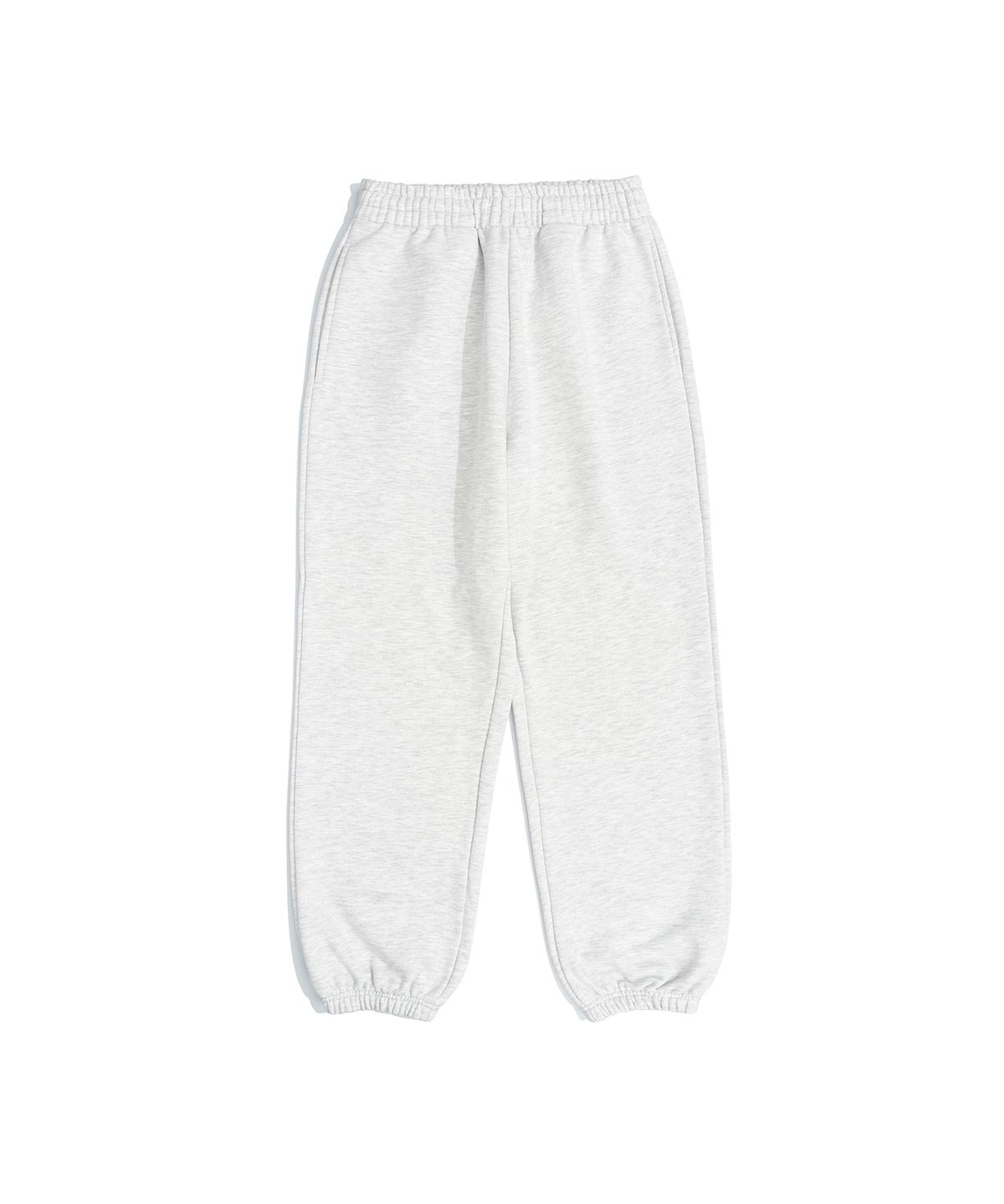 비캔버스(BECANVAS) BECANVAS JOGGER SWEATPANTS (LIGHT MELANGE)