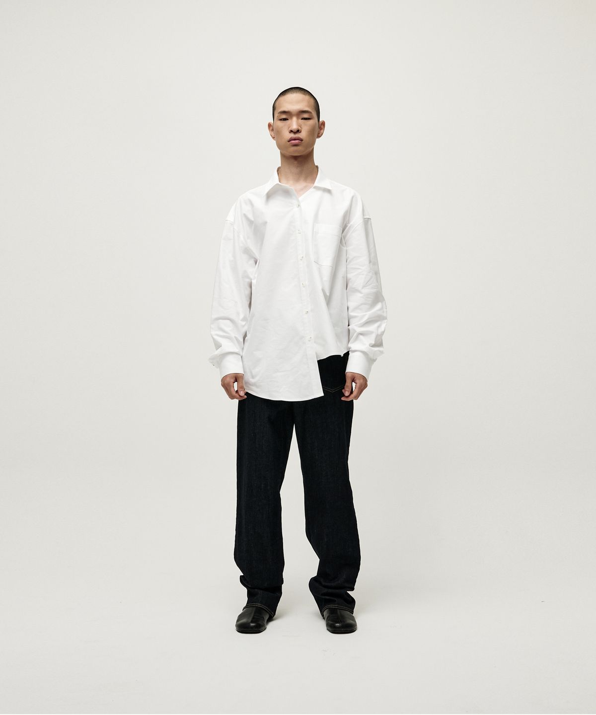아블라 푸데티(ABLA PUDETI) 옥스포드 언발란스 셔츠