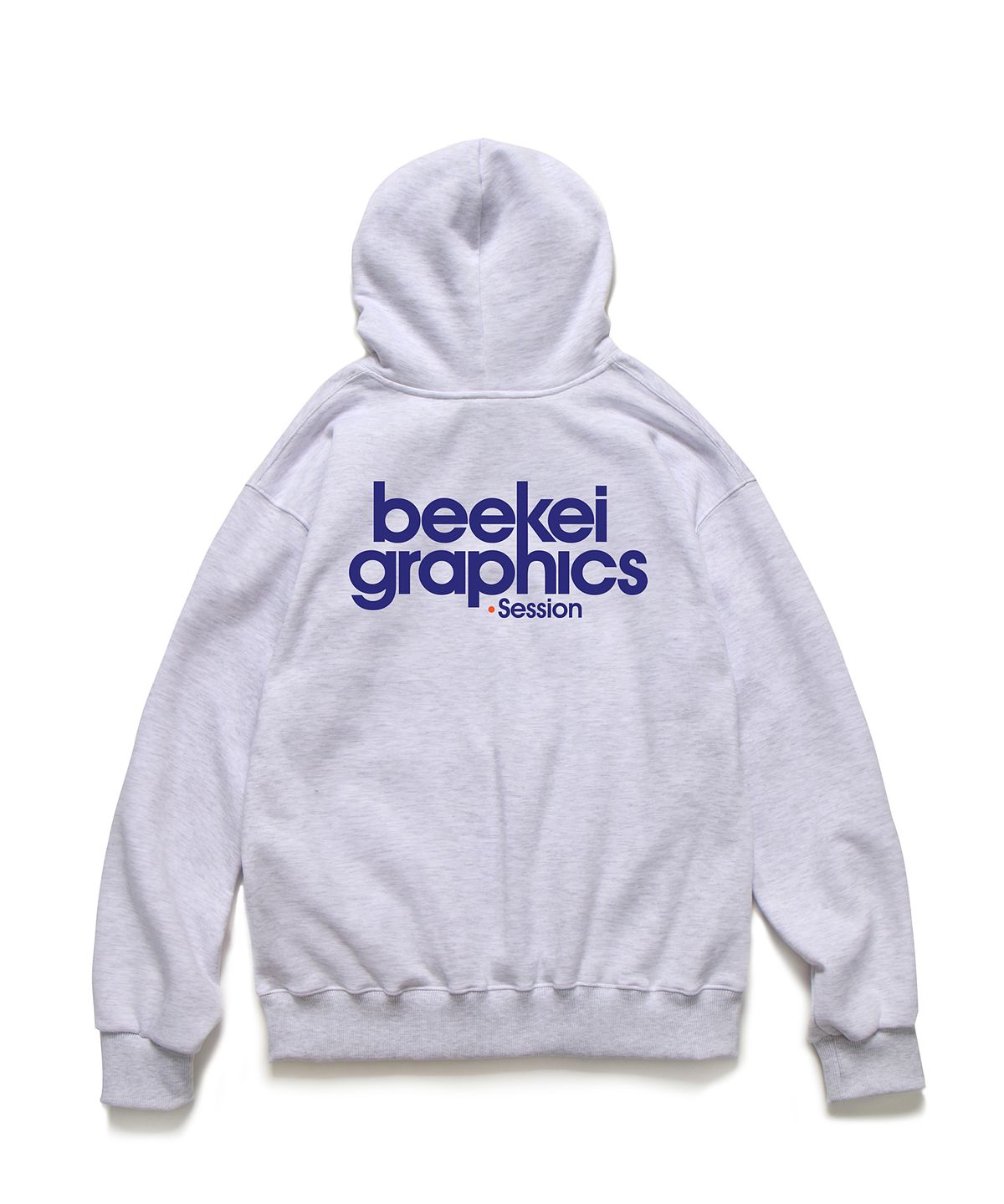 앱놀머씽(ABNORMALTHING) 비케이그래픽스 후드 라이트그레이 (BEEKEIGRAPHICS HOOD LIGHT GREY)
