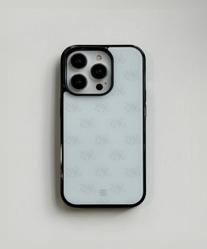 [아이폰17][+맥세이프][+갤럭시S26]quince tree 글라스 블랙 범퍼 케이스