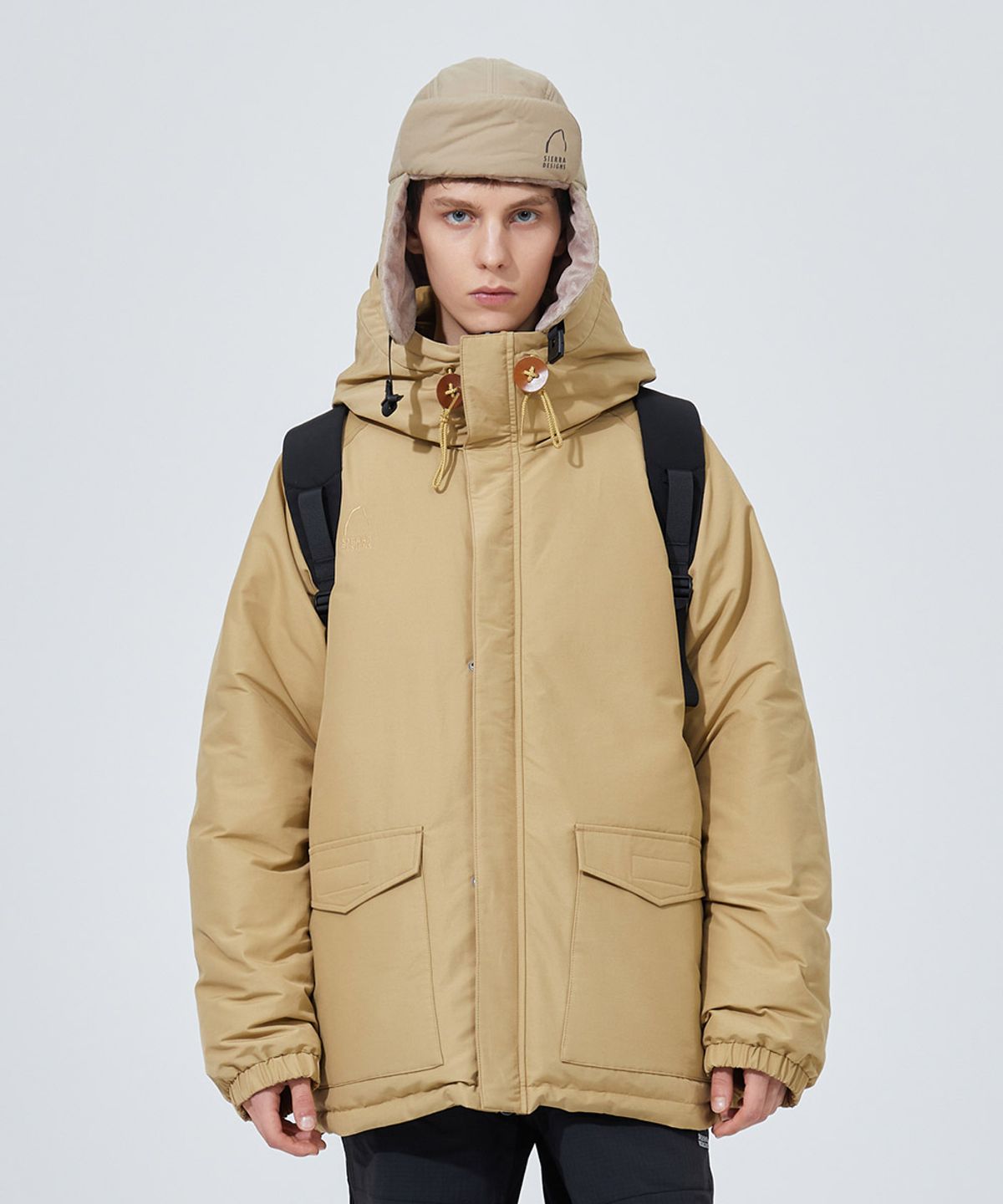 시에라디자인(SIERRA DESIGNS) 60/40 구스다운 리버서블 마운틴파카(MOUNTAIN PARKA) BEIGE
