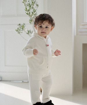 [KIDS] 벨라 코지 후드 아이보리