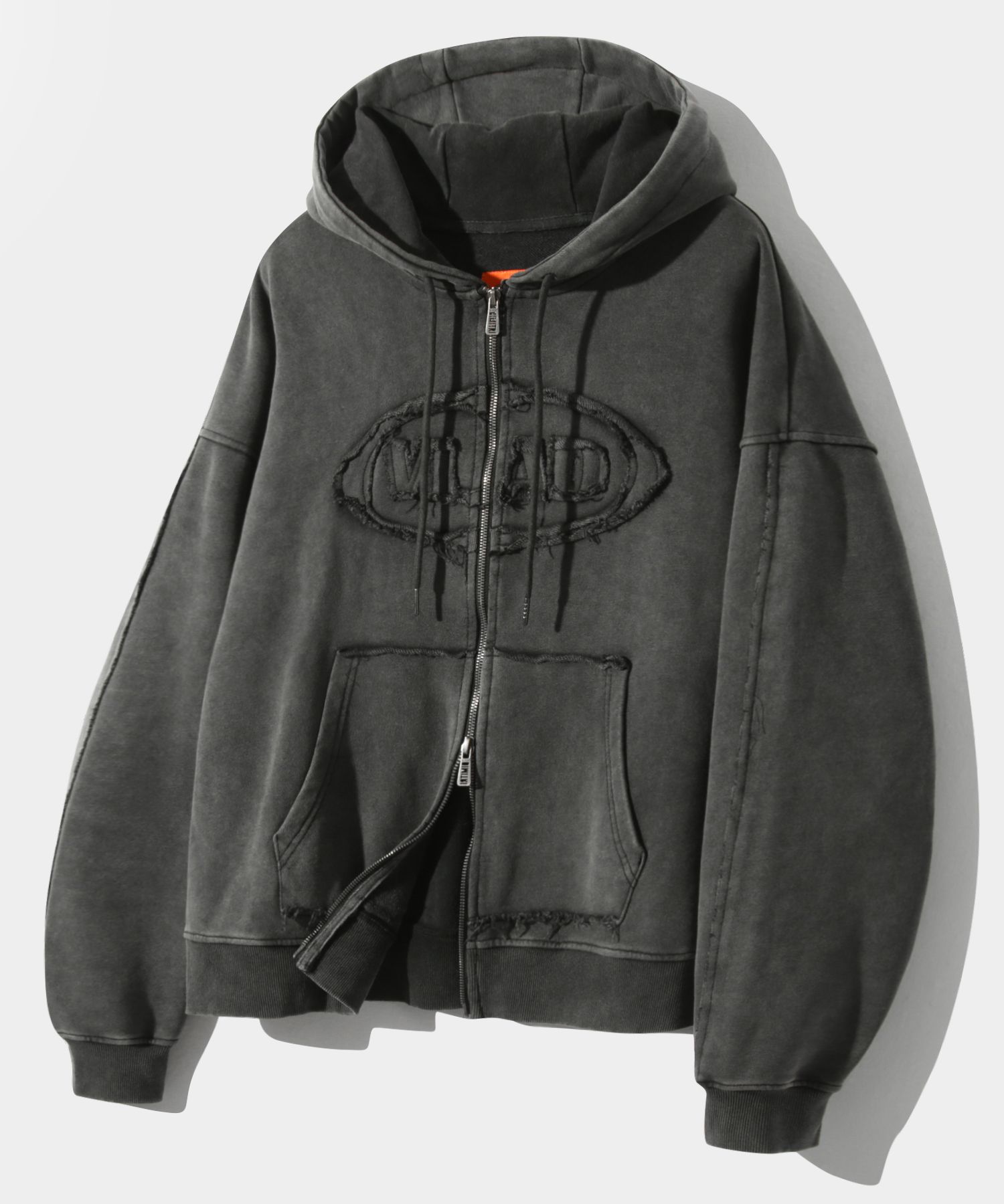 ★DIMITRI BLACK★ VLAD TYPEB Artwork Embroidery Hood Zip-up 디미트리블랙 (DIMITRIBLACK)