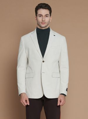 코듀로이 싱글 블레이저_아이보리