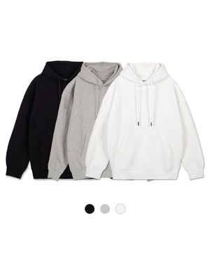 루즈핏 플레인 후디_4컬러