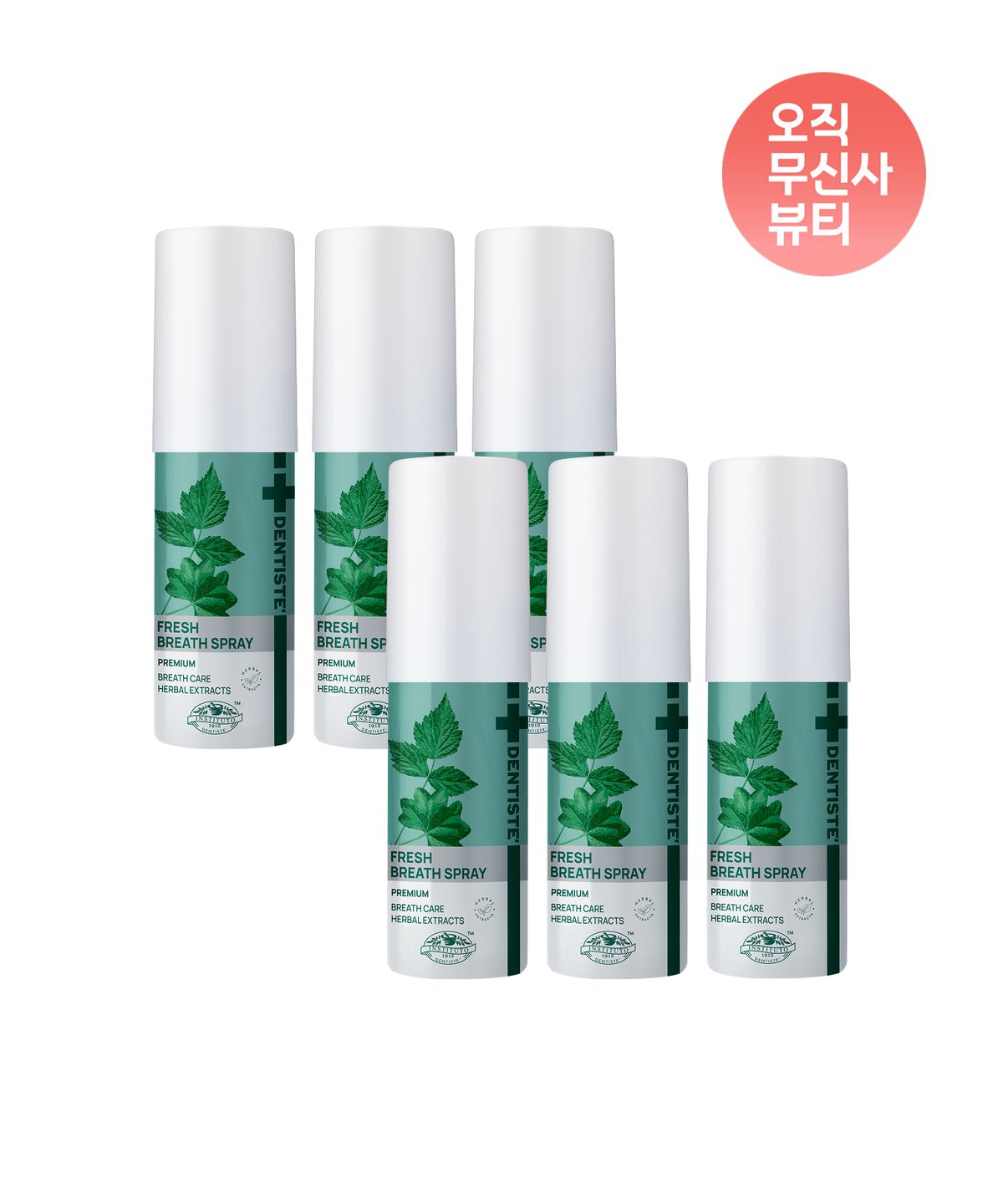 덴티스테(DENTISTE) 덴티스테 브레스 스프레이 15ml x 6개