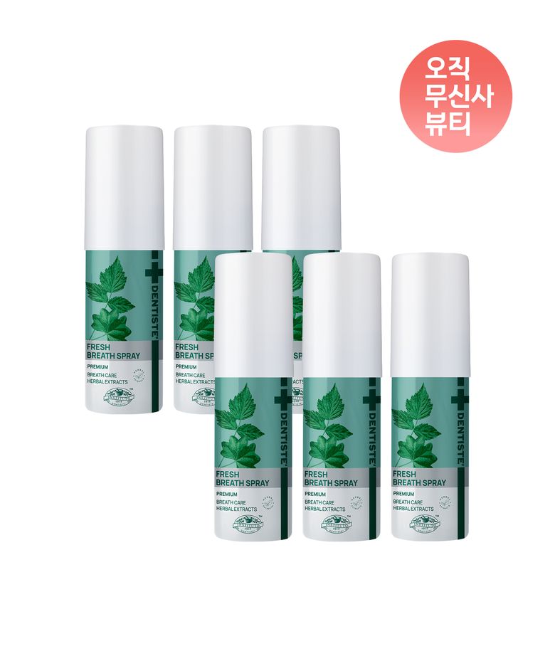 덴티스테 브레스 스프레이 15ml x 6개