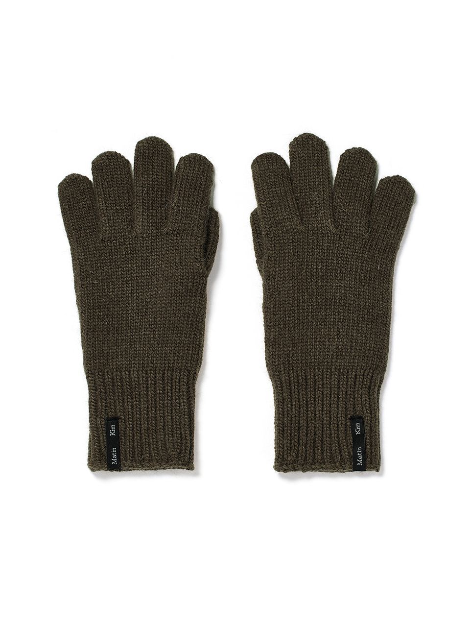 【MATIN KIM】FINGER HOLE SHORT GLOVES MUSINSA | MATIN KIM FINGER HOLE SHORT GLOVES IN KHAKI