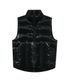 86-IRO338 에센셜 퀄팅 글로시 더플 패딩 베스트 블랙