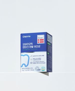 오바이오틱 덴마크 덴탈유산균 x 1박스 (30포 1개월분)